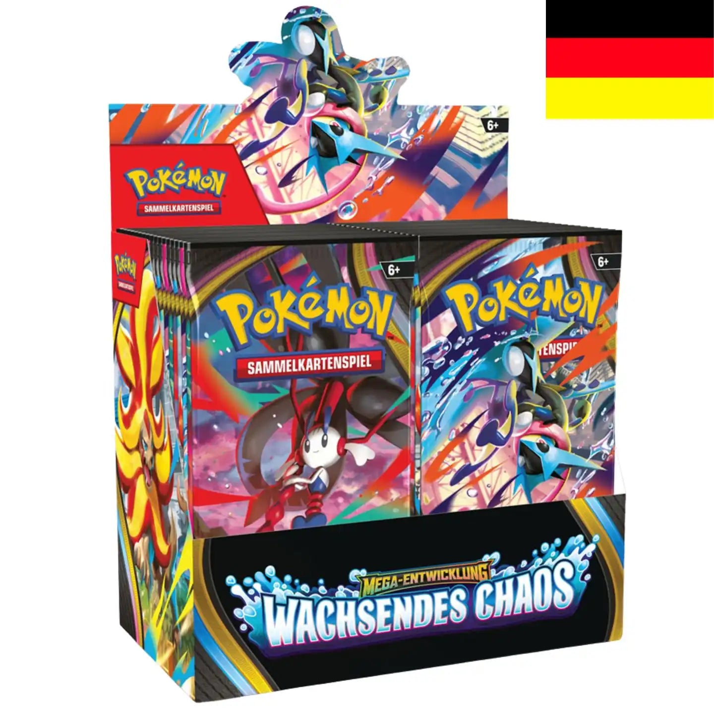 Pokemon: Wachsendes Chaos - Booster Display