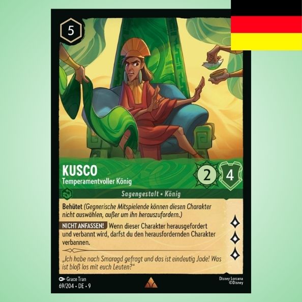 Kusco - Temperamentvoller König