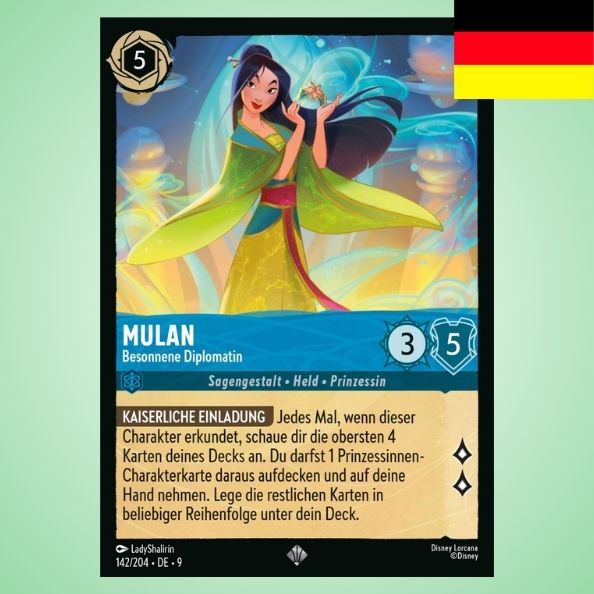 Mulan - Besonnene Diplomatin (Foil 🌟)