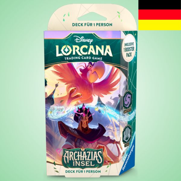 Disney Lorcana: Archazias Insel - Starter Deck Amethyst/Stahl