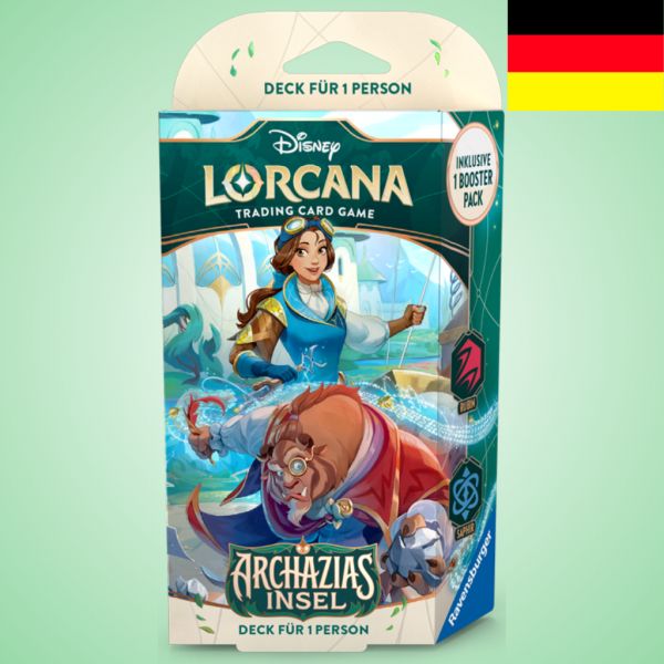 Disney Lorcana: Archazias Insel - Starter Deck Rubin/Saphir