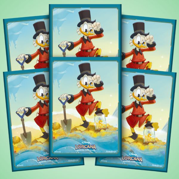 Disney Lorcana: Die Tintenlande - Kartenhüllen Dagobert Duck