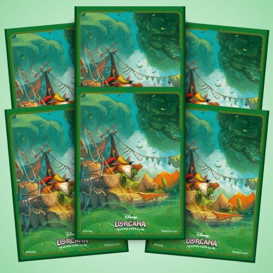 Disney Lorcana: Die Tintenlande - Kartenhüllen Robin Hood