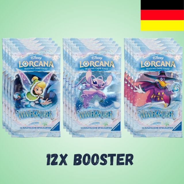 Winterzauber - Halbes Display - 12x Booster Pack Bundle
