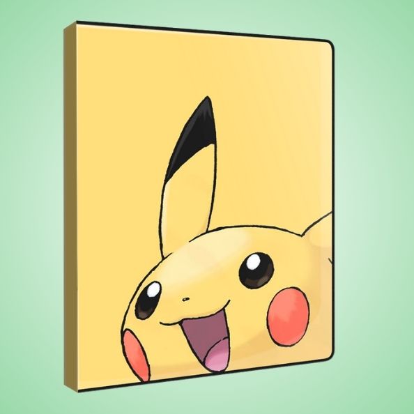Pokemon Sammelalbum: Pikachu (bis zu 180 Karten)