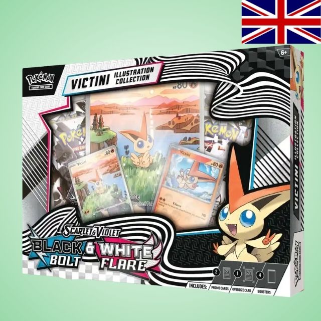 Pokemon: Schwarze Blitze und Weiße Flammen - Unova Victini Illustration-Collection