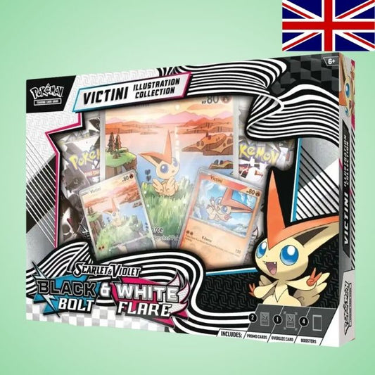 Pokemon: Schwarze Blitze und Weiße Flammen - Unova Victini Illustration-Collection