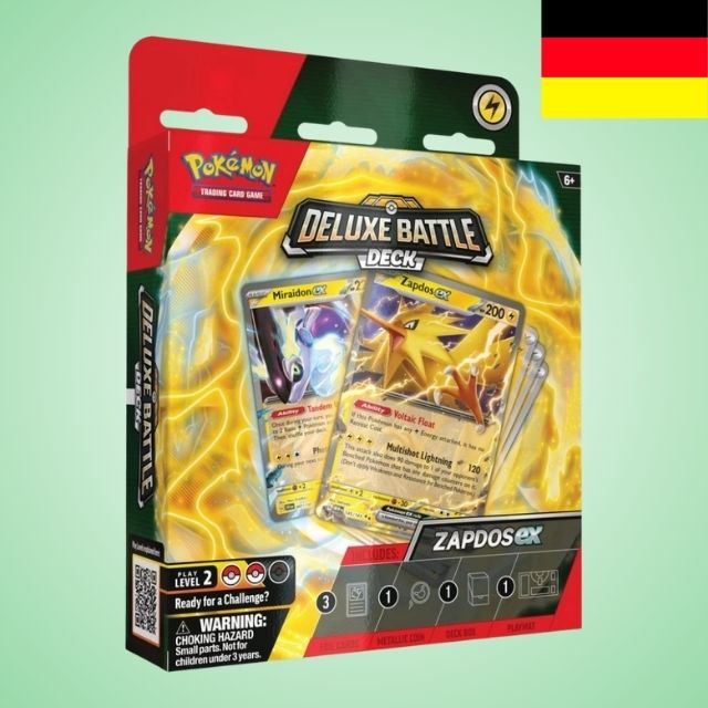 Pokemon - Deluxe-Kampfdeck Zapdos-ex
