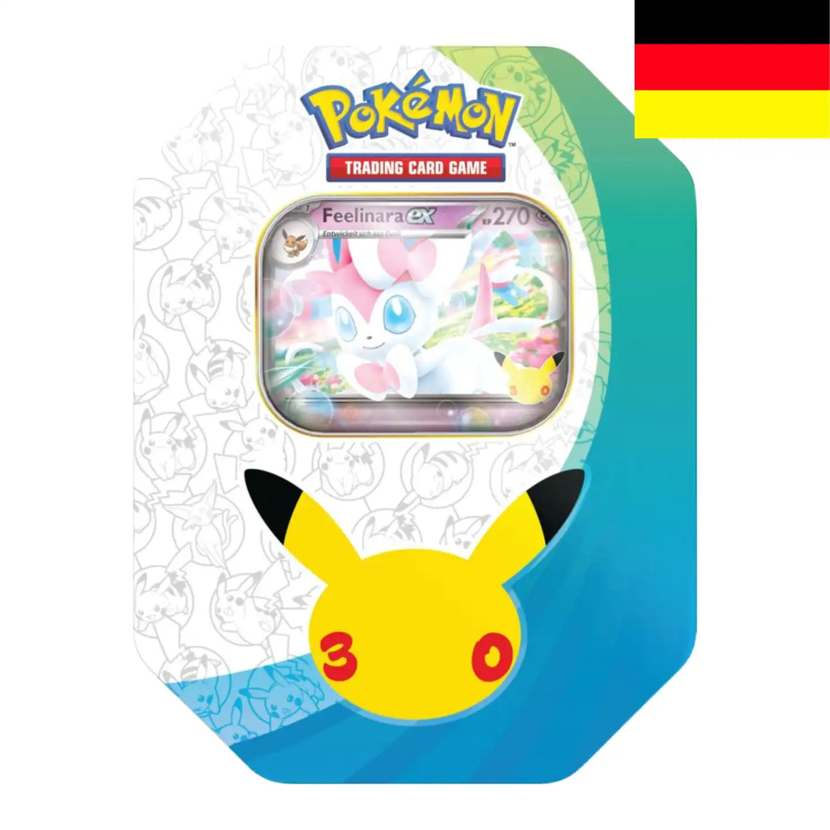 Pokemon: 30 Jahre Feelinara-ex Tin