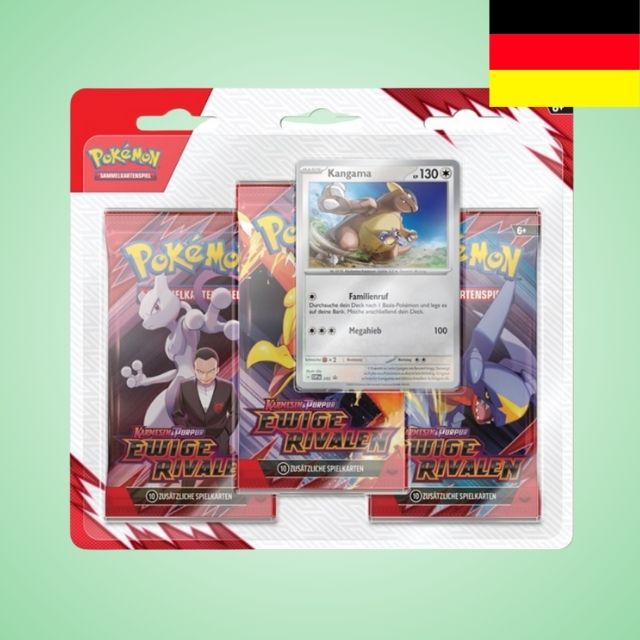 Pokemon: Ewige Rivalen - 3 Pack Blister