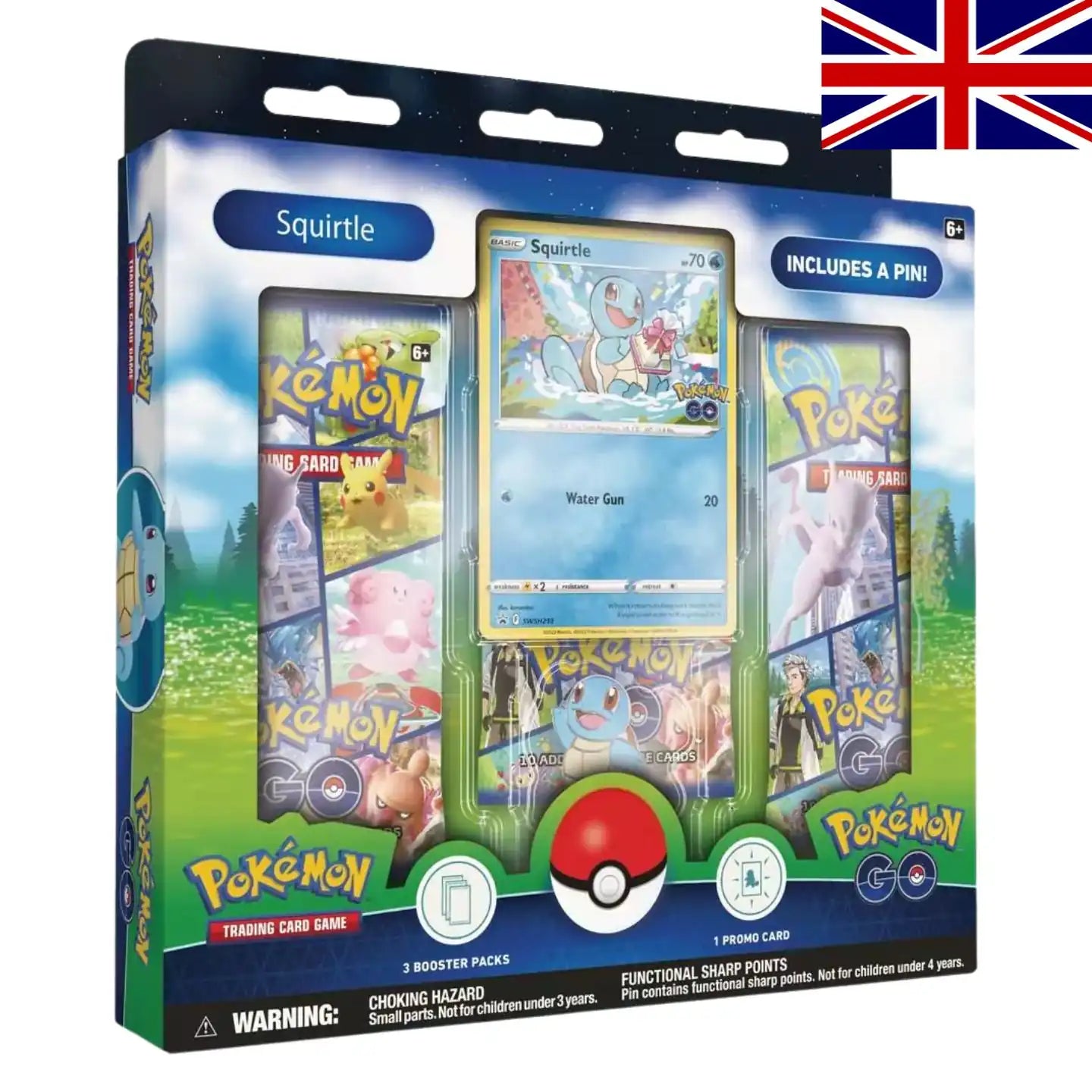 Pokemon: Pokemon GO - Pin Box Collection Squirtle