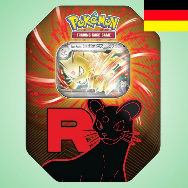 Pokemon: Team Rockets Snobilikat Ex Tin Box