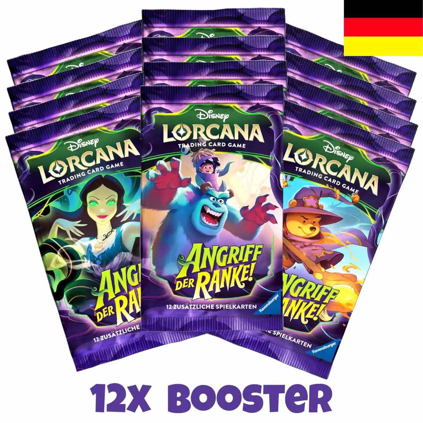 Angriff der Ranke - Halbes Display - 12x Booster Pack Bundle