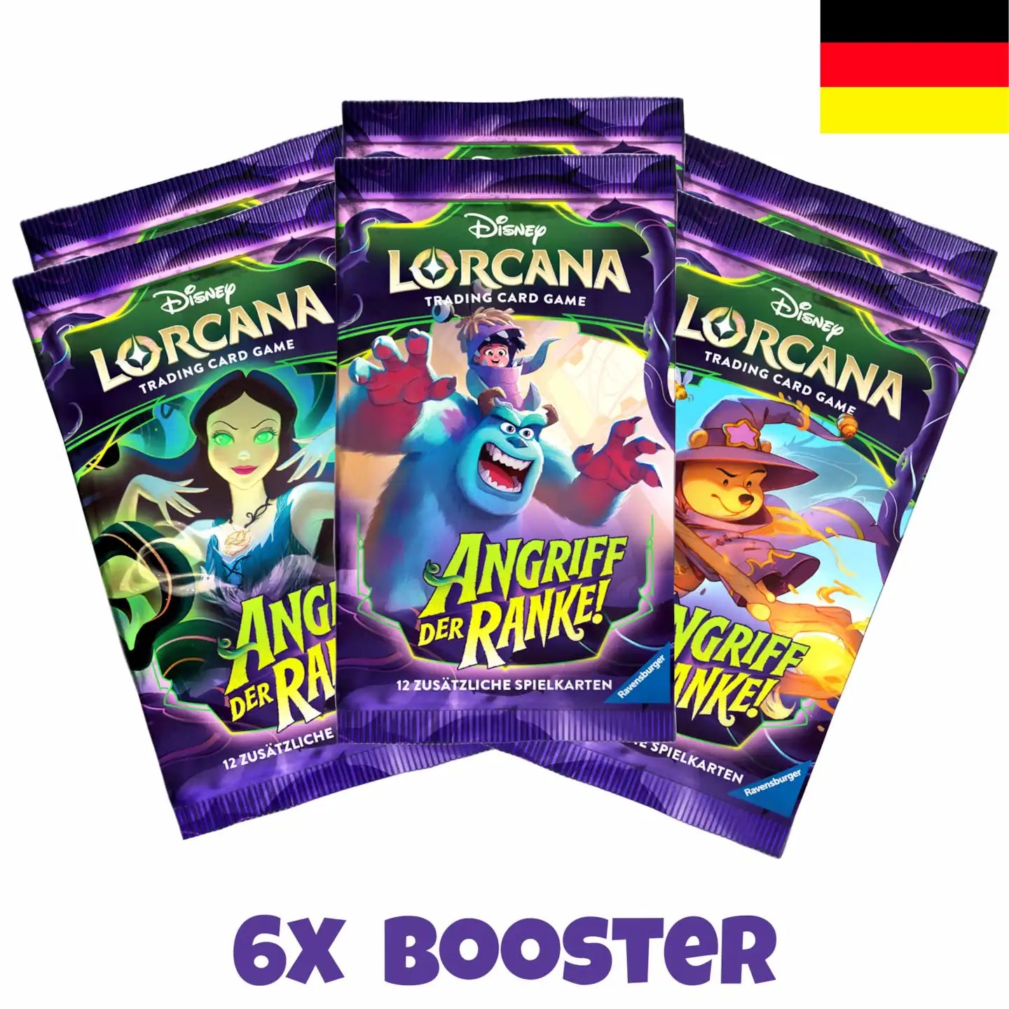 Angriff der Ranke - 6x Booster Pack Bundle