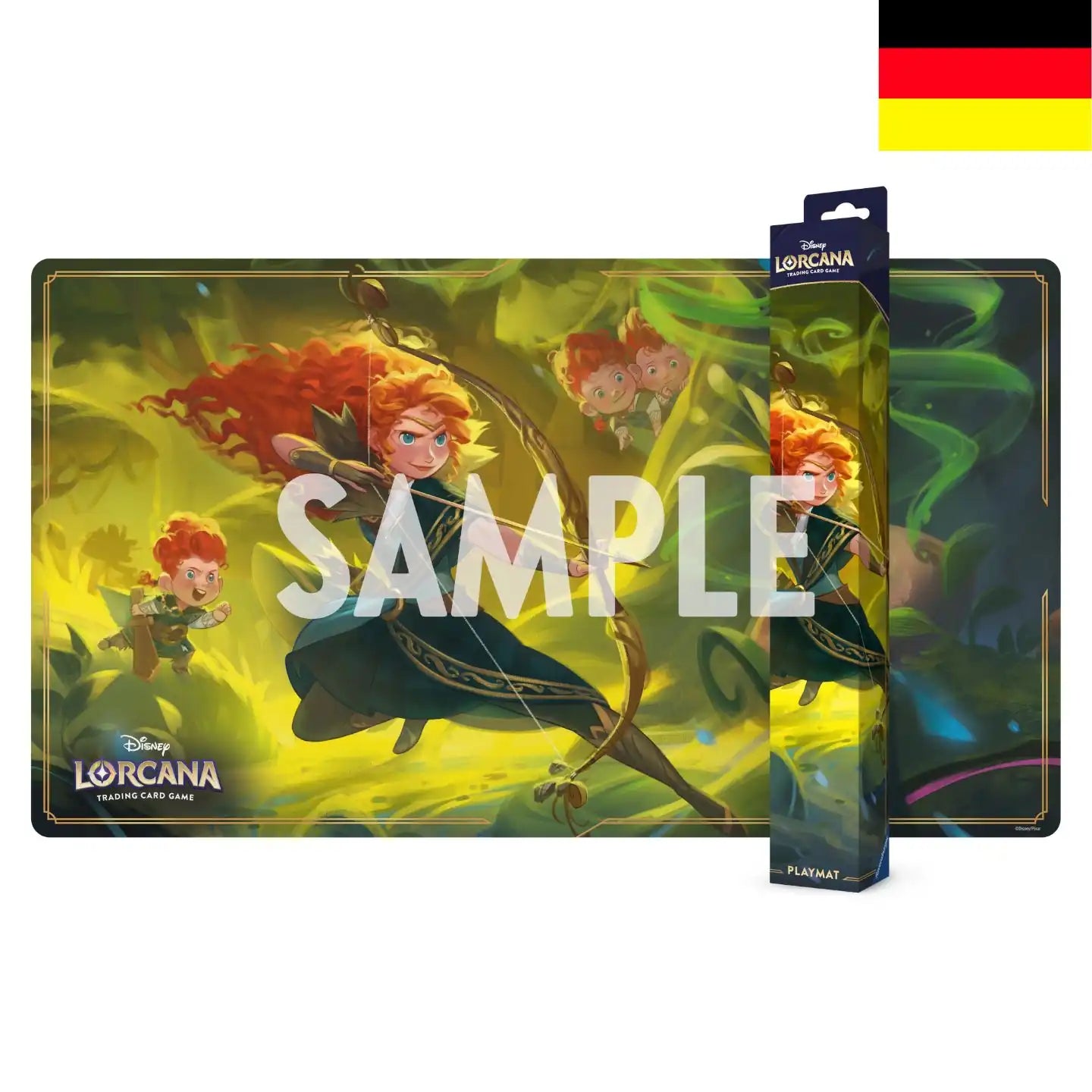 Unbekannte Wildnis- Spielmatte Merida