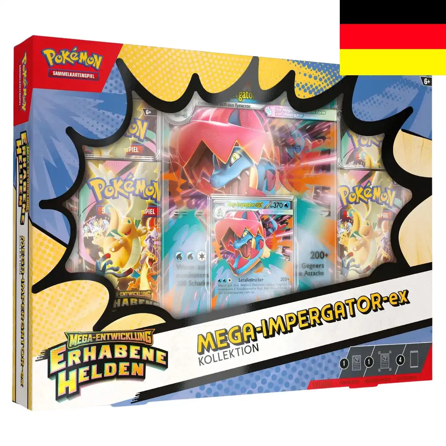 Pokemon: Erhabene Helden - Mega Impergator Kollektion