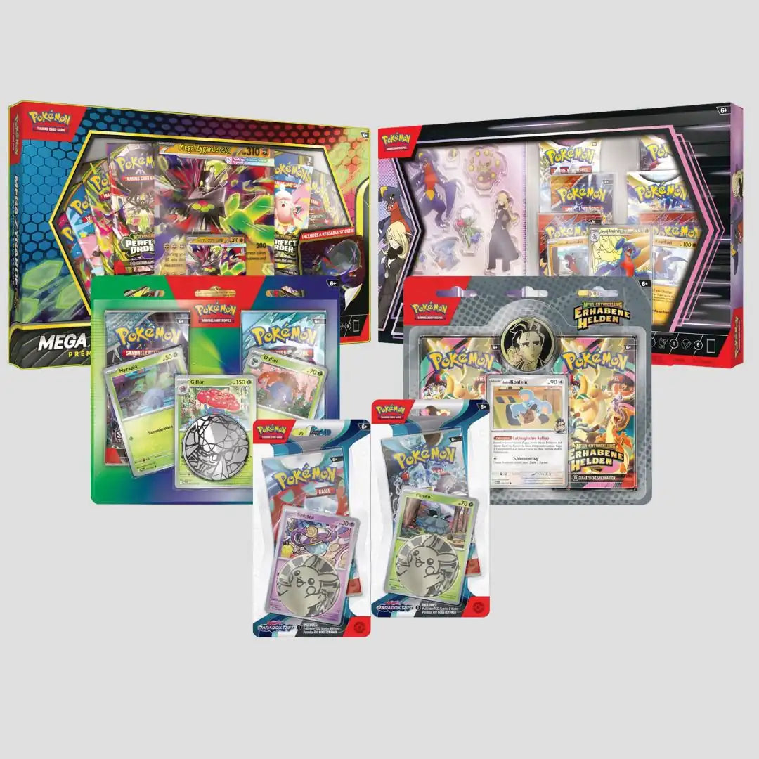 Pokemon Blister und Kollektionen