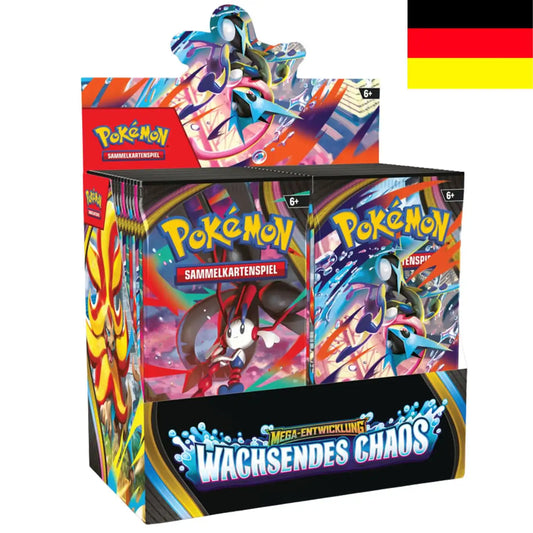 Pokemon: Wachsendes Chaos - Booster Display