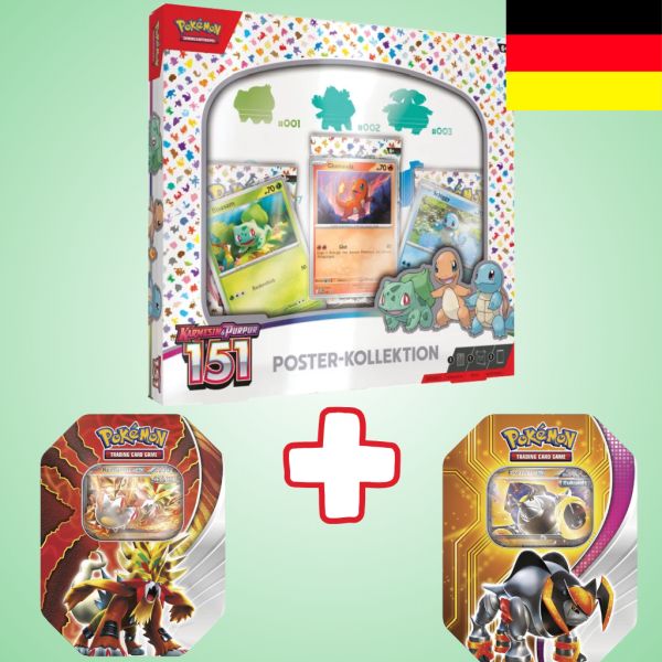 Pokemon: 151  Tin Bundle 1