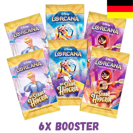 [Vorbestellung 23.10.26] Die Stadt Hyperia - 6x Booster Pack Bundle