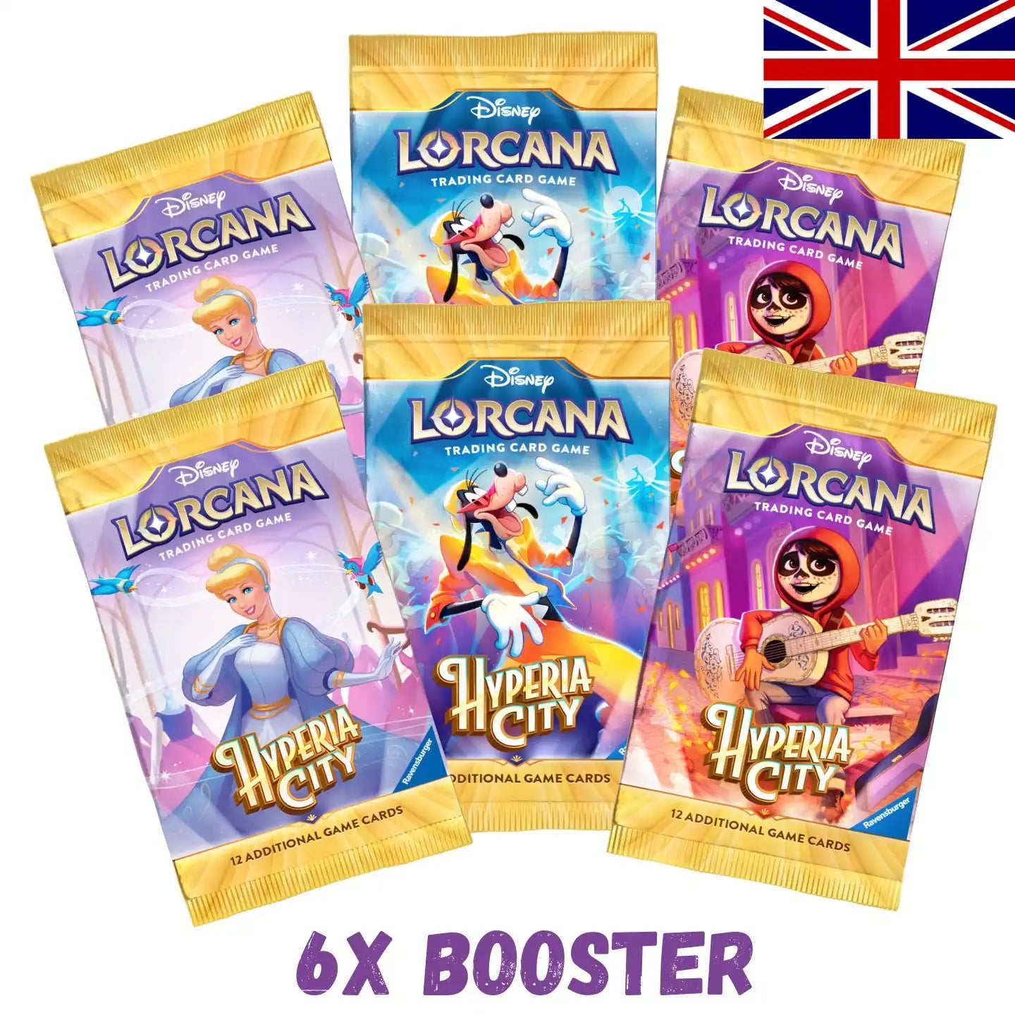 [Vorbestellung 23.10.26] Hyperia City - 6x Booster Pack Bundle