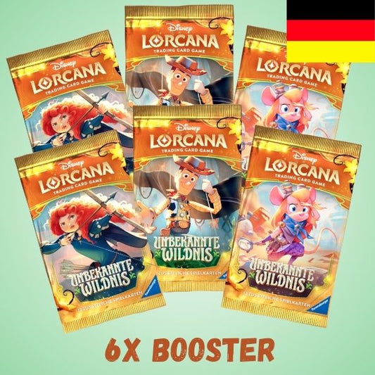 [Vorbestellung 15.05.26] Unbekannte Wildnis - 6x Booster Pack Bundle