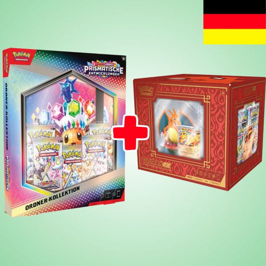 Pokemon: Prismatisches Glurak Bundle