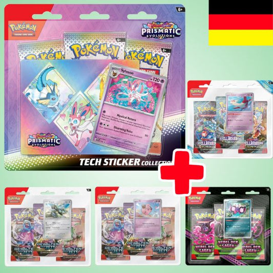 Pokemon: Prismatisches Blister Bundle