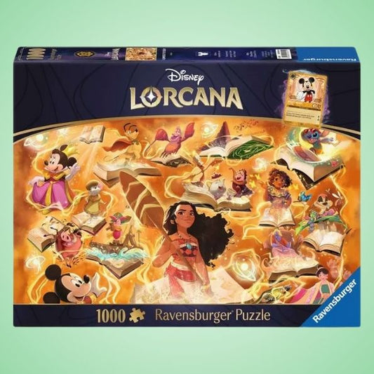 Disney Lorcana - 1000 Teile Puzzle: Glimmers of the Realm Amber