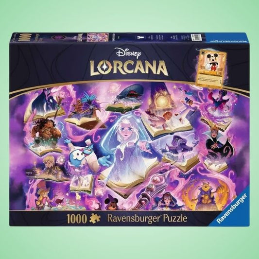 Disney Lorcana - 1000 Teile Puzzle: Glimmers of the Realm Amethyst