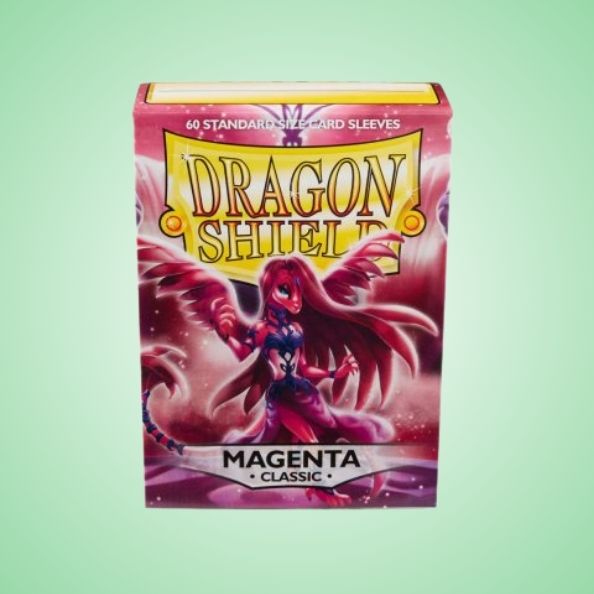 Dragon Shield: Classic - Kartenhüllen Magenta