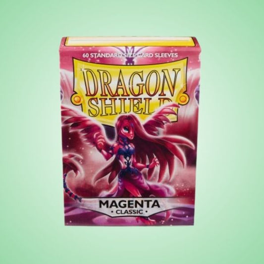 Dragon Shield: Classic - Kartenhüllen Magenta