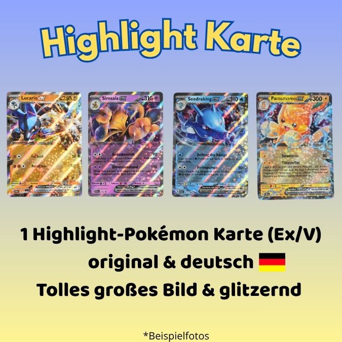 Highlight Karte (1 Pokémon Karte)