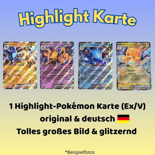 Highlight Karte (1 Pokémon Karte)