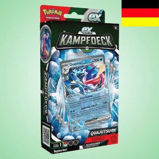 Pokemon - Quajutsu EX-Kampfdeck