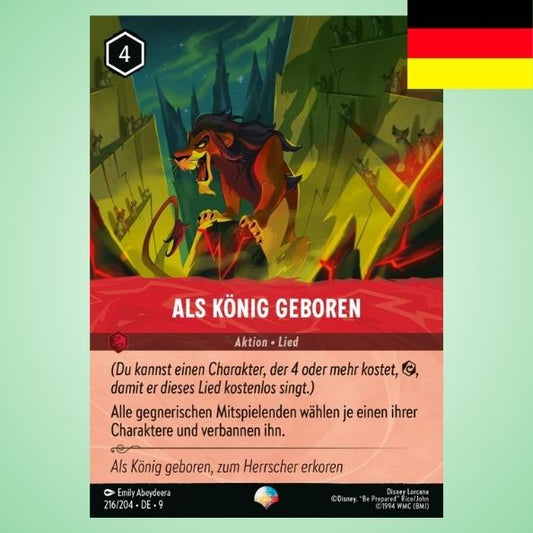 Als König geboren