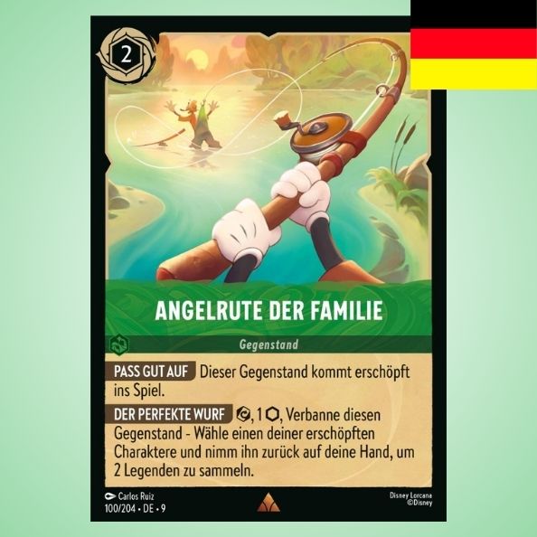 Angelrute der Familie