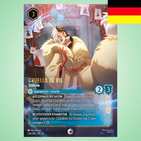 [Vorbestellung] Cruella De Vil - Stilikone