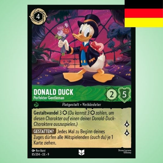 Donald Duck - Perfekter Gentleman