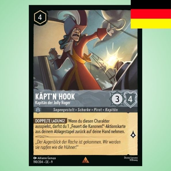 Käpt'n Hook - Kapitän der Jolly Roger