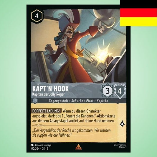 Käpt'n Hook - Kapitän der Jolly Roger