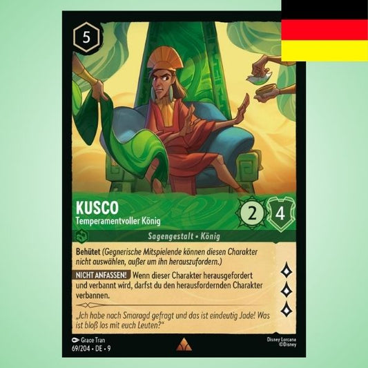 Kusco - Temperamentvoller König