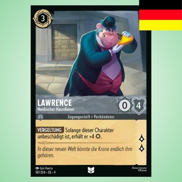 Lawrence - Neidischer Hausdiener