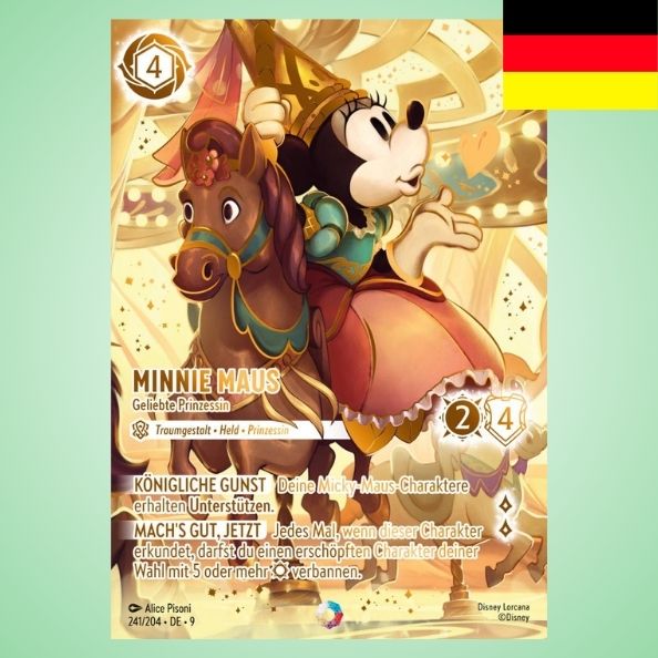 [Vorbestellung] Minnie Maus - Geliebte Prinzessin