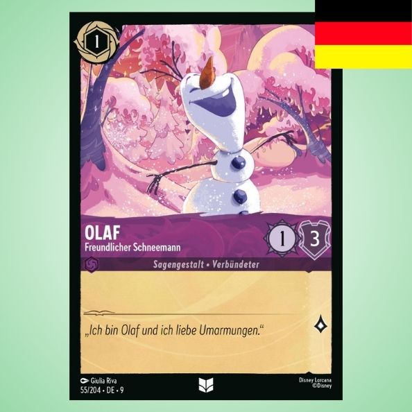 Olaf - Freundlicher Schneemann