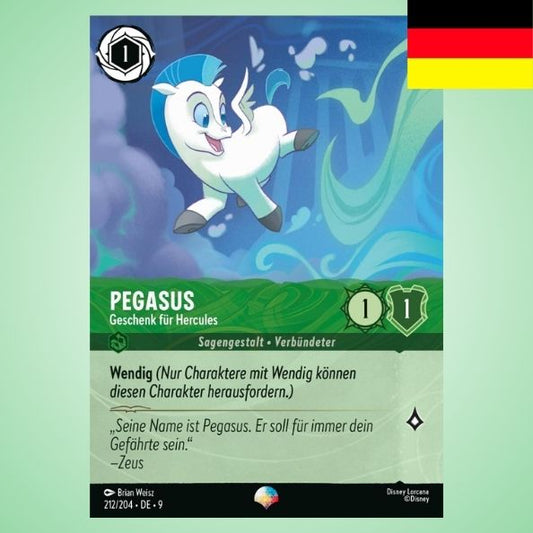 Pegasus - Geschenk für Hercules