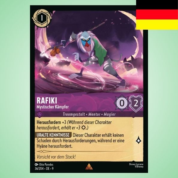 Rafiki - Mystischer Kämpfer