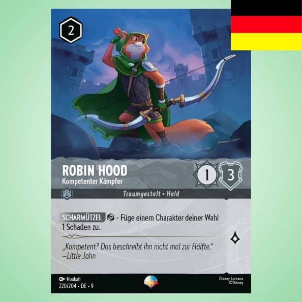 Robin Hood - Kompetenter Kämpfer