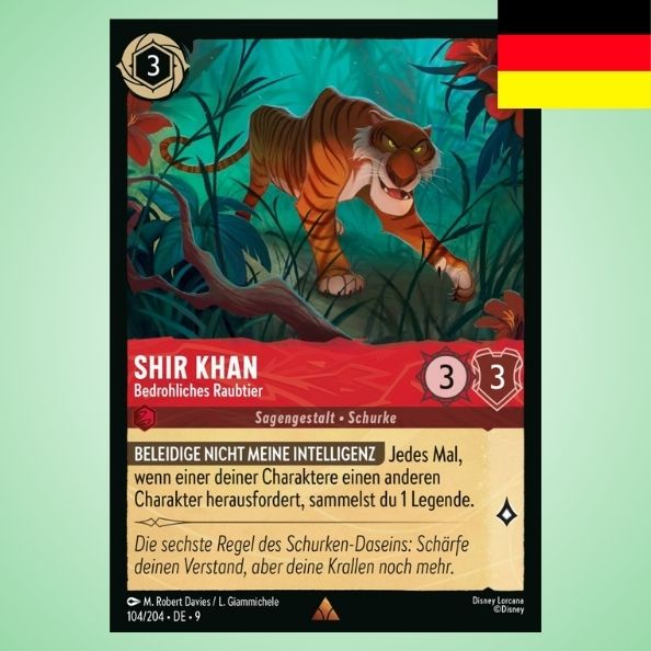 Shir Khan - Bedrohliches Raubtier