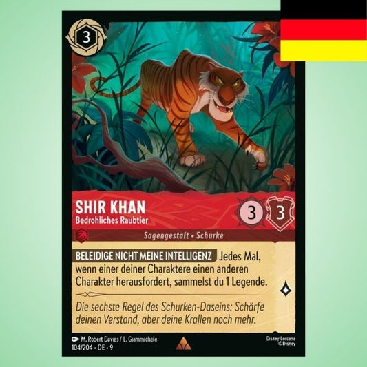 Shir Khan - Bedrohliches Raubtier